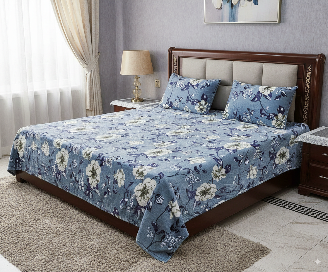 fleece bedsheet