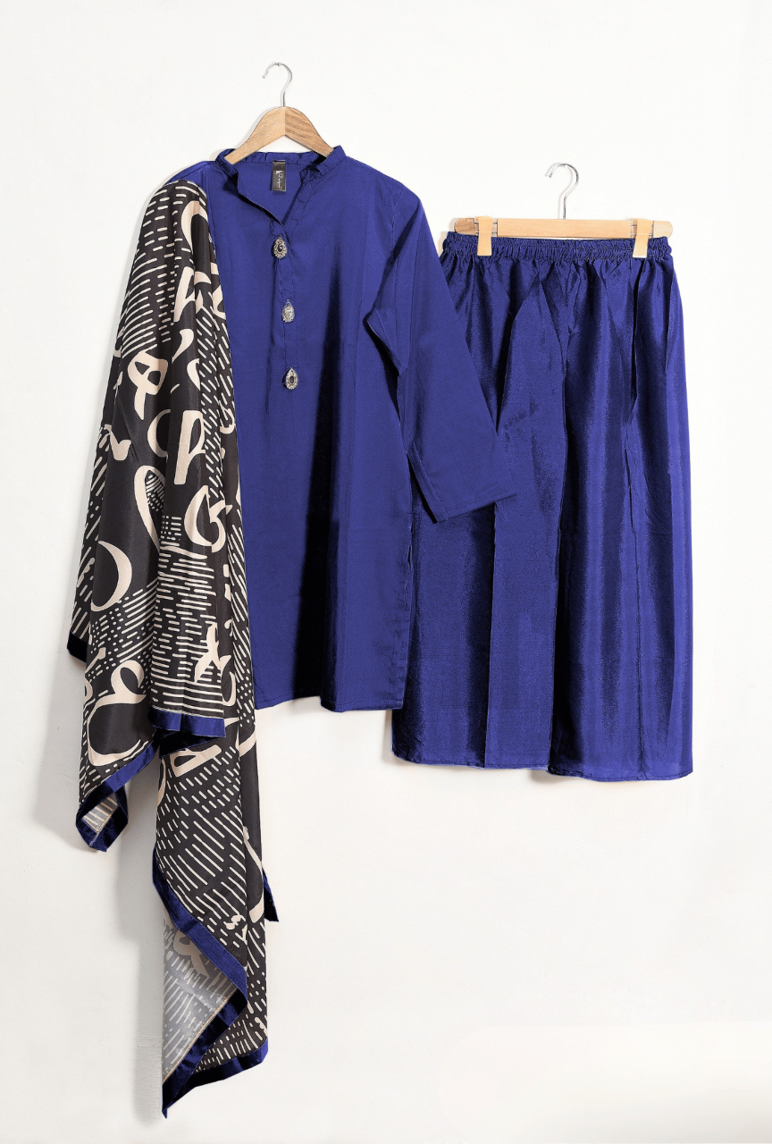 Grip 3 Piece Shirt & Trouser Set – Premium Grip Fabric | Ready to Wear Standard Size