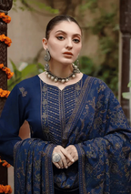 3PC Embroidered Shirt With Heavy Embroidered Dhanak Shawl