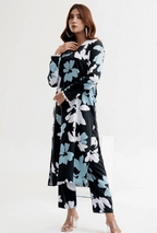 New Arrival Stitched 2 Piece Printed Shirt & Trouser – Premium Grip Fabric