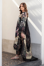 Digital Printed Slub Khaddar 3-Piece — Airjet Quality