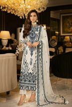 Most Hit Chiffon Heavy Embroidered Spengle Work 3PC Suit