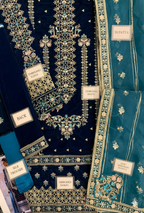 Velvet Hand Adda & Heavy Spangle Work | Hit Design