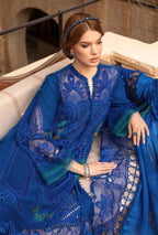 Unstitched 3 Piece Fully Embroidered Chickan Kari Lawn Suit With Embroidered Organza Dupatta
