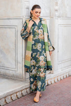 Unstitched Digital Printed Khaddar Suit 3 PEC with Printed Khaddar Dupatta