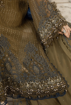 Unstitched Embroidered Chiffon Suit"24