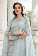 Unstitched Embroidered Chiffon Suit"24