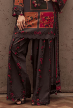 3 Piece Unstitched Digital Printed Silk Suit