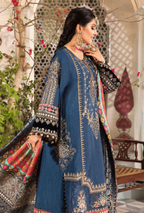 Luxury Chiffon Spangle Work 3PC Embroidered Suit