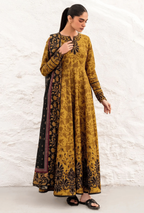 Women Unstitched— Digital Linen 3-Piece & cutwork embroidery