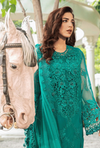 Unstitched Embroidered Chiffon Suit"24