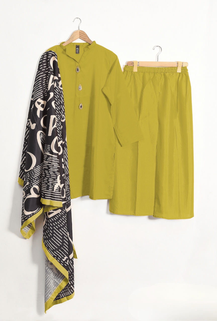 Grip 3 Piece Shirt & Trouser Set – Premium Grip Fabric | Ready to Wear Standard Size