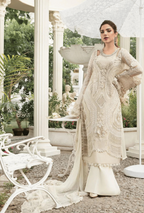 Unstitched Embroidered Chiffon Suit"24