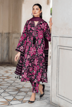 Unstitched Digital Printed Khaddar Suit 3 PEC with Printed Khaddar Dupatta