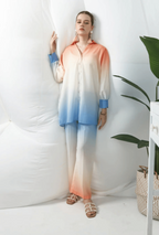 Digital Printed 3 Piece Shamooz Silk Suit – Shirt, Trouser & Dupatta (Unstitched)