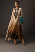 Digital Printed 3 Piece Shamooz Silk Suit – Shirt, Trouser & Dupatta (Unstitched)