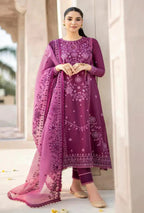 Women unstiched-3PC Embroidered Lawn Suit