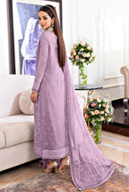 Luxury Fully Embroidered Spangle Work Suit