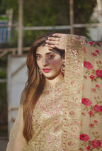 Masterpiece 2025 Bridal Organza Ensemble | Full Heavy Adda & Sequence Work