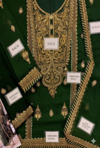 Luxury Heavy Embroidered Chiffon 3Pc Suit | Repeat Arrival