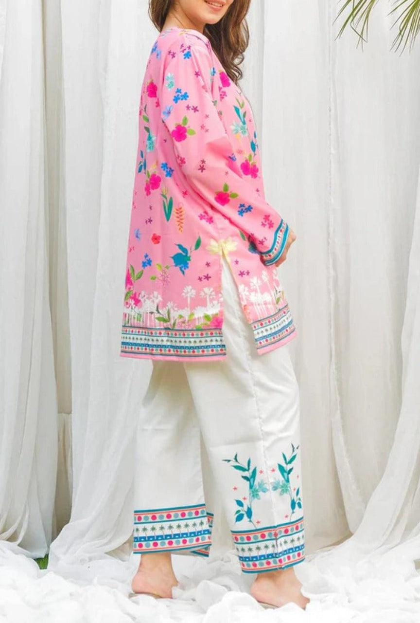 Stitched 2 Piece Printed Shirt & Trouser – Premium Grip Fabric