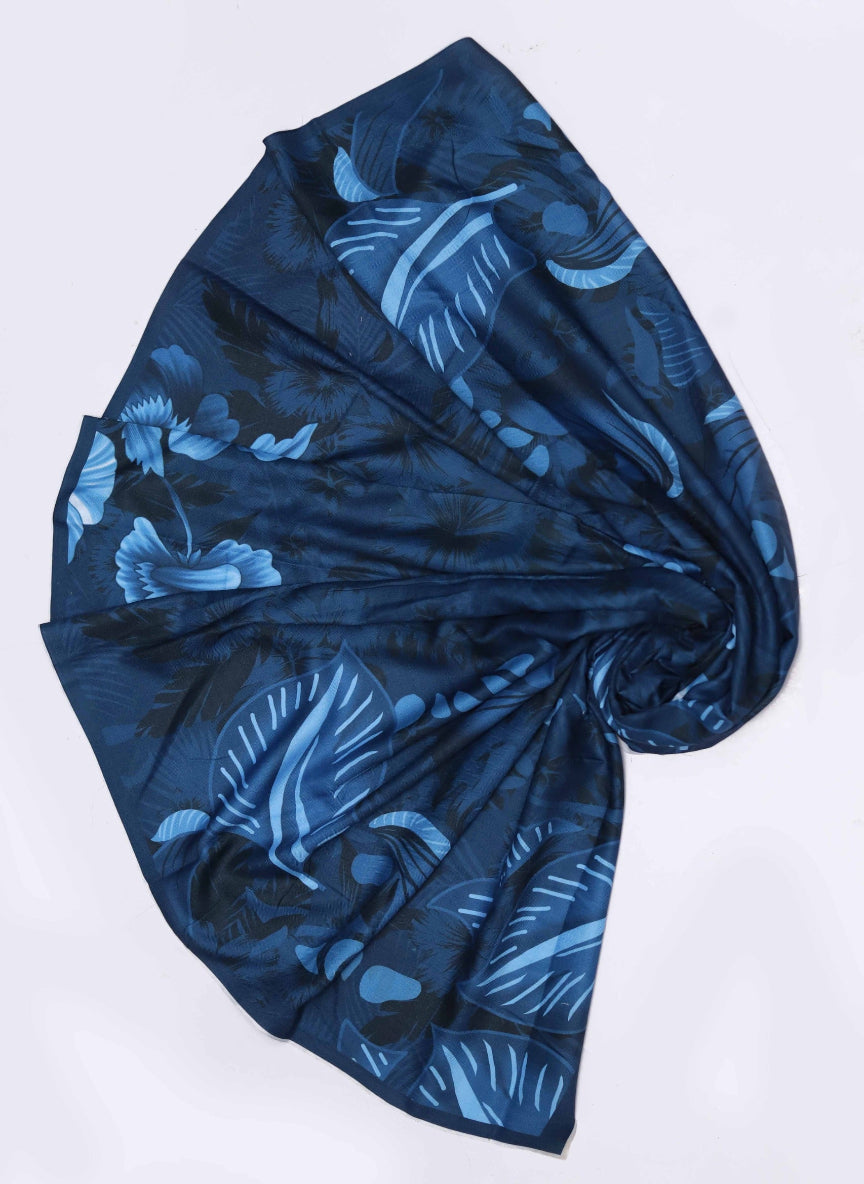 Maria B Dhanak Collection – Luxury Embroidered 3-Piece Suit with Digital Print Wool Shawl