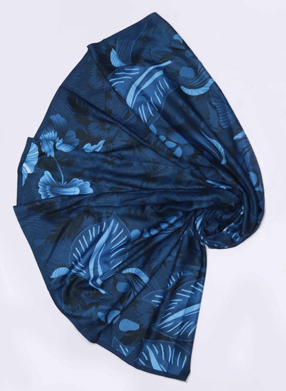 Maria B Dhanak Collection – Luxury Embroidered 3-Piece Suit with Digital Print Wool Shawl