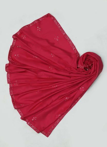 Luxury Dhank Fabric with Heavy Embroidery & Shawl Dupatta