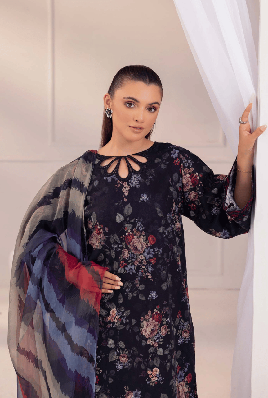 Khaddar — Embroidered 3-Piece Unstitched