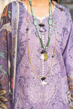 3 Piece Unstitched Heavy Embroidered Lawn Suit ( Printed Polly Lawn Dupatta )