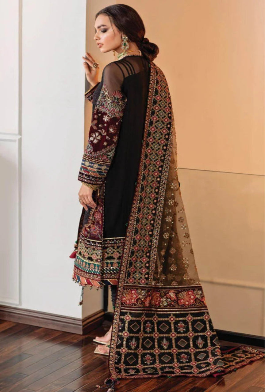 3PC Lawn Stuff Heavy Embroidered Full Embroidered Dupatta